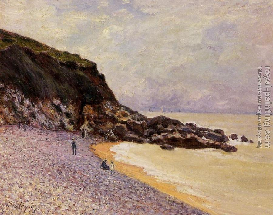 Alfred Sisley : Lady's Cove before the Storm